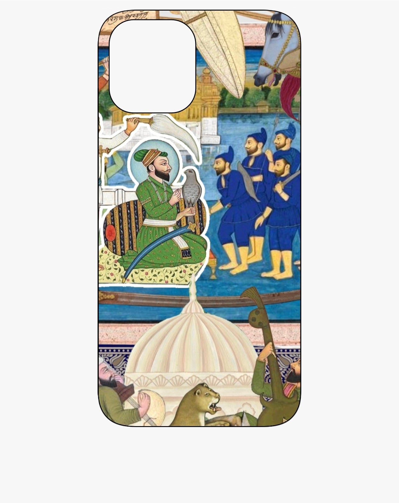 The Darbar of Anandpur Animation Phone Case