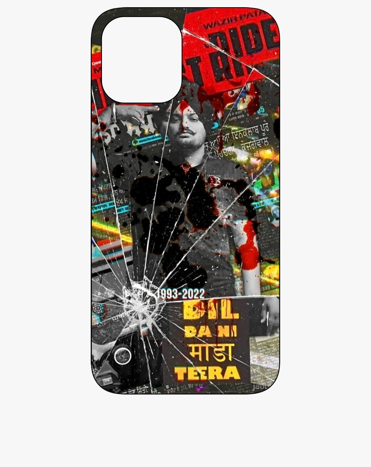 Sidhu Moose Wala ‘Dil Da Nahi Mada’ Goli Phone Case