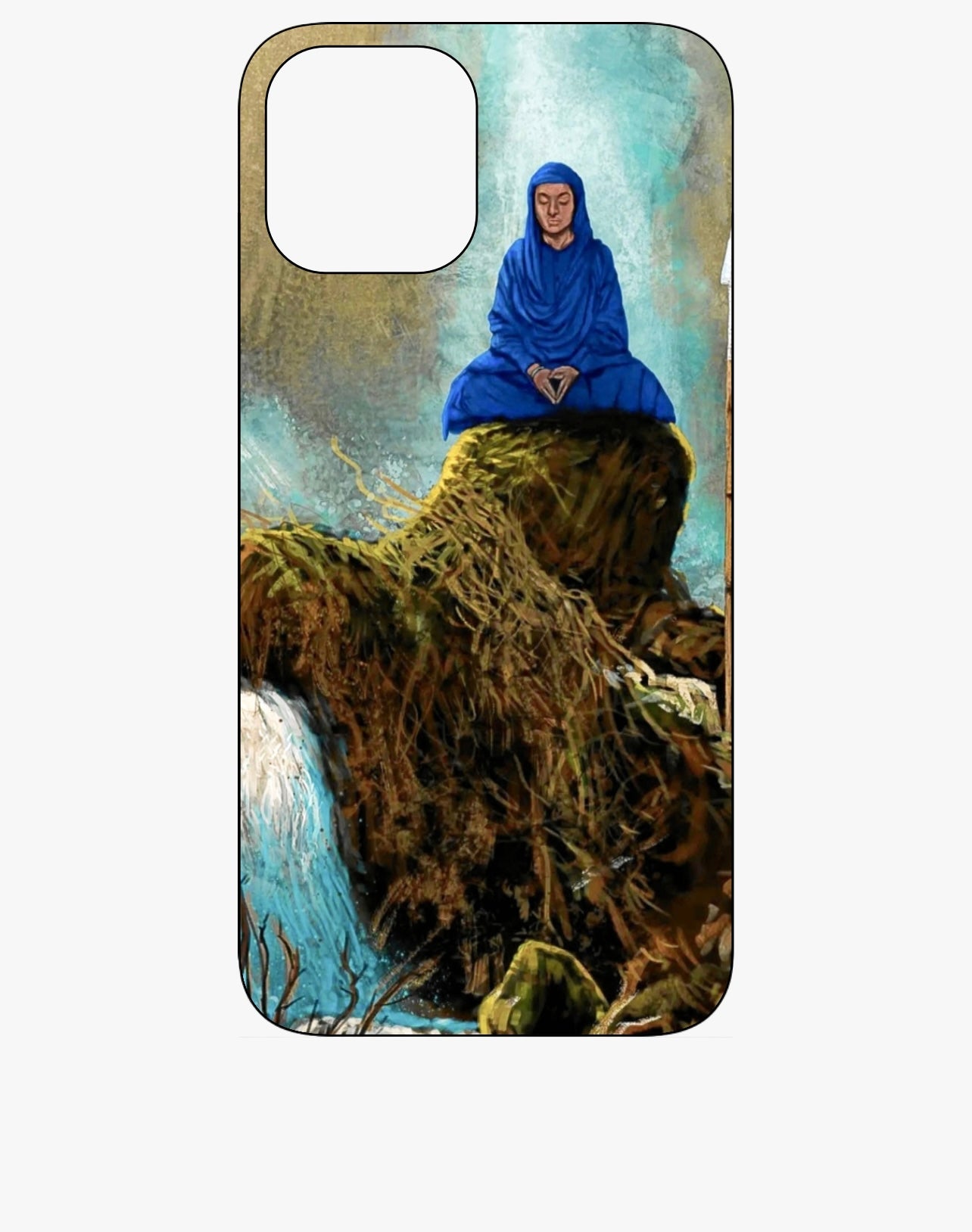 Singhni Meditating Painting Phone Case