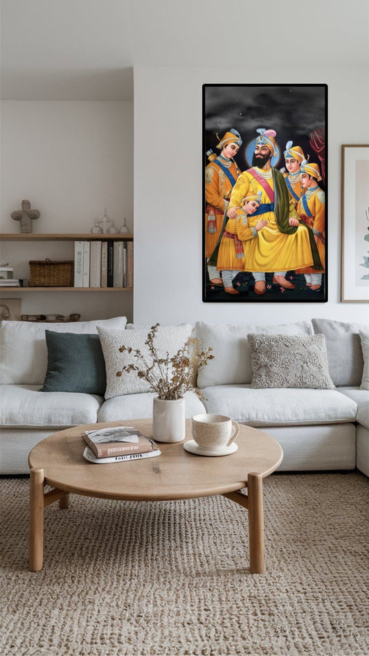 Sikhi Inspired Our 4 Sahibzaade Wall Art Poster