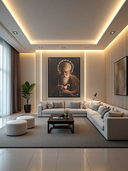 Sikhi Guru Nanak Dev Ji Wall Art Poster