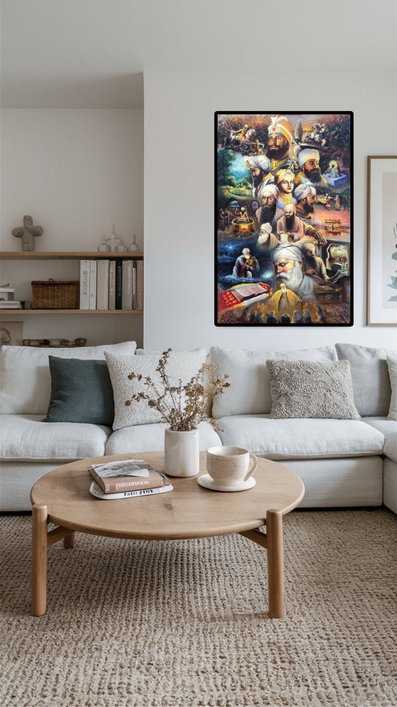 Sikh Our 10 Gurus Inspired Wall Art Poster