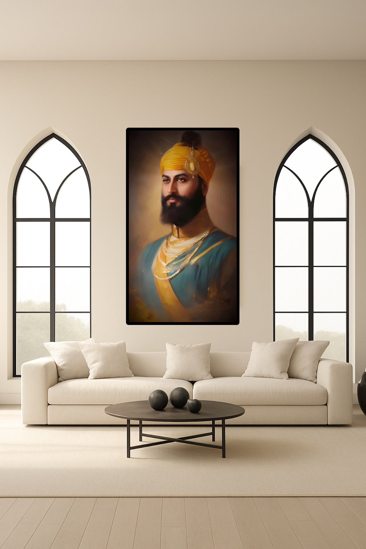 Sikhi Guru Gobind Singh Ji Inspired Wall Art Poster