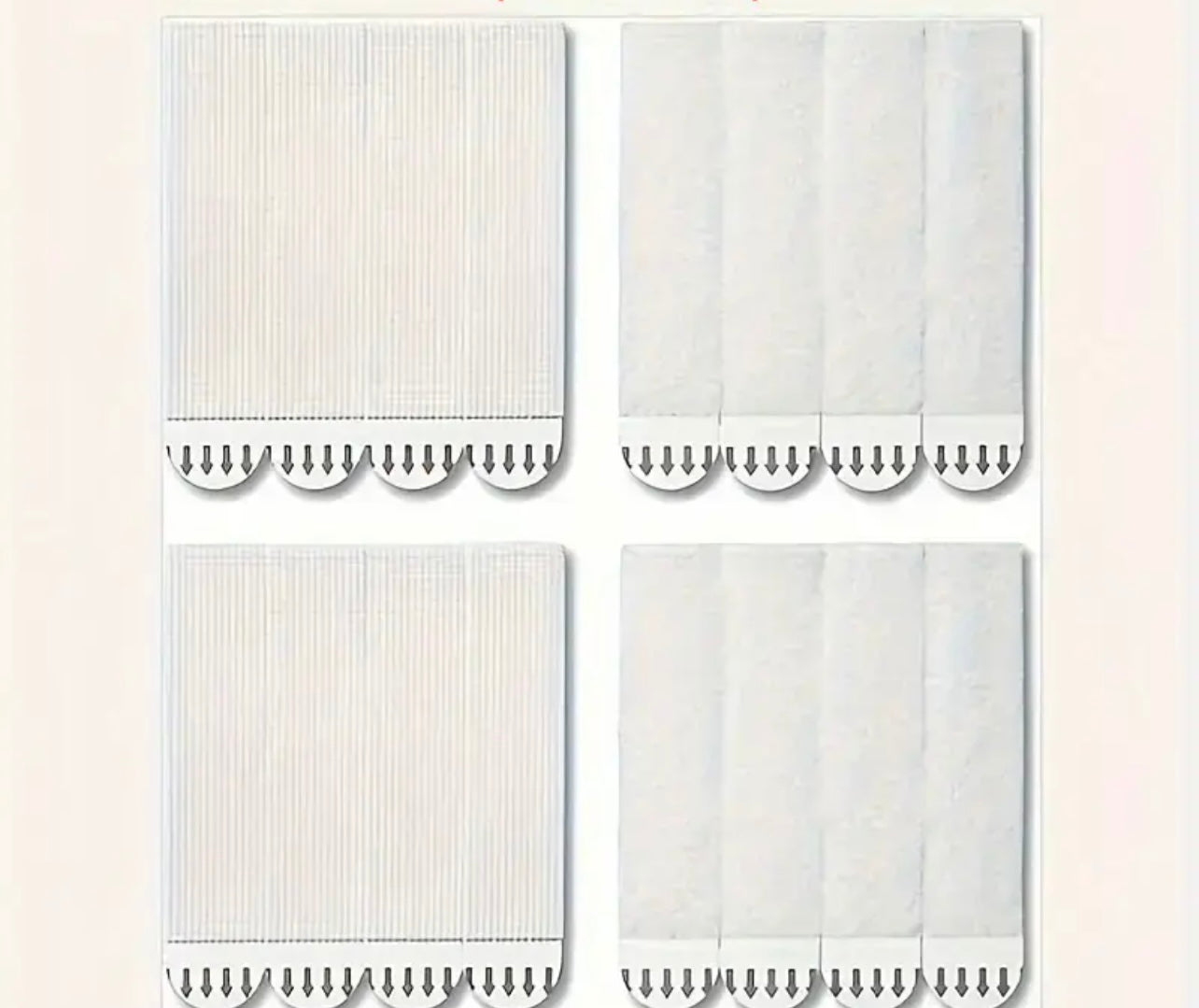 5Pcs Heavy Duty Adhesive Picture Hanging Strips with Punch Hole