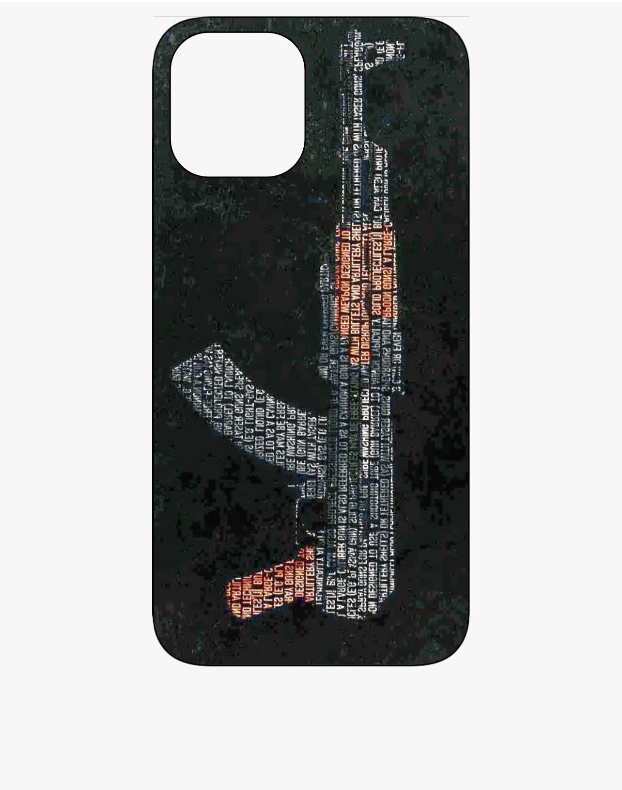 Sidhu Moose Wala AK47 Phone Case