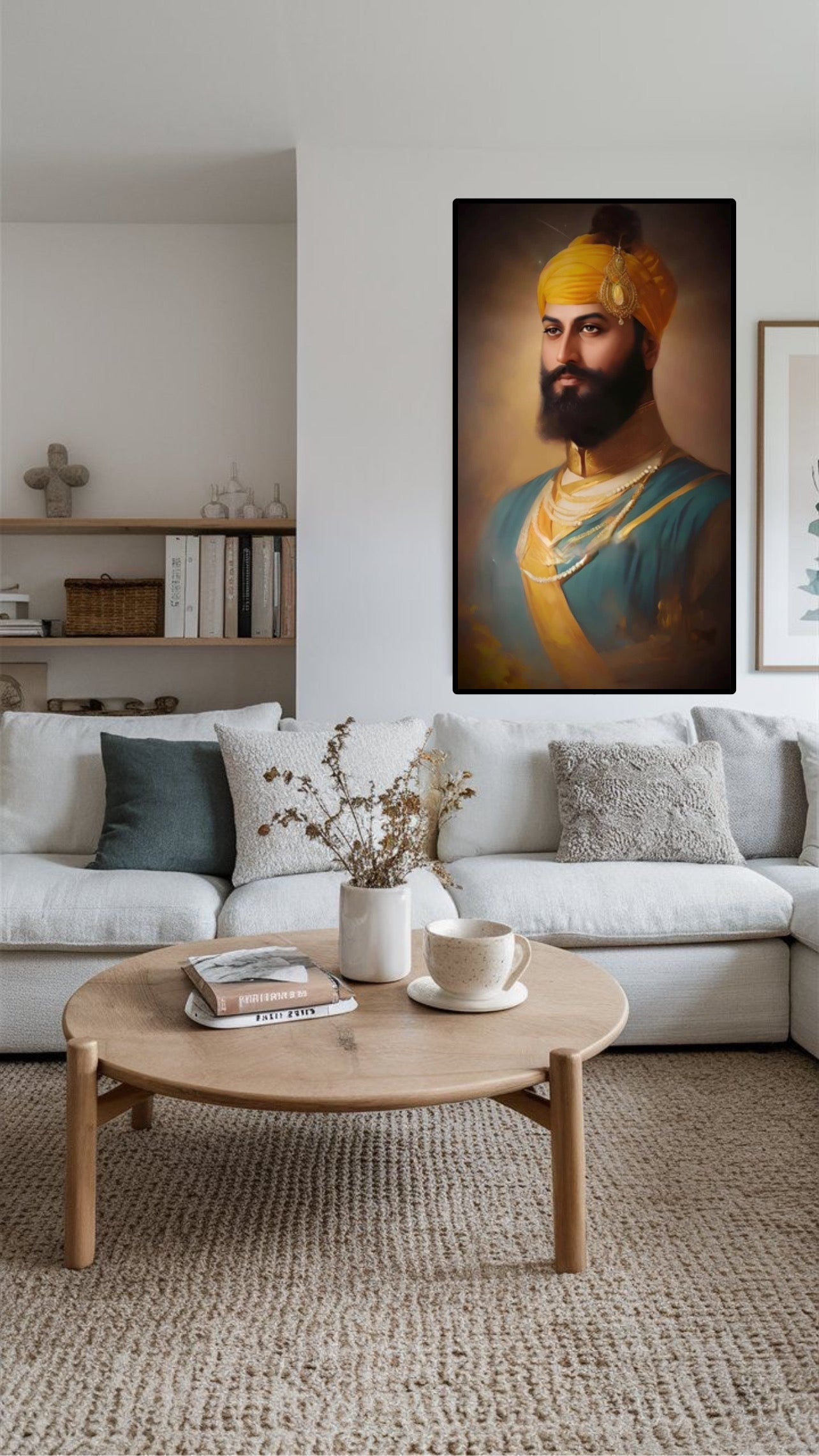 Sikhi Guru Gobind Singh Ji Inspired Wall Art Poster