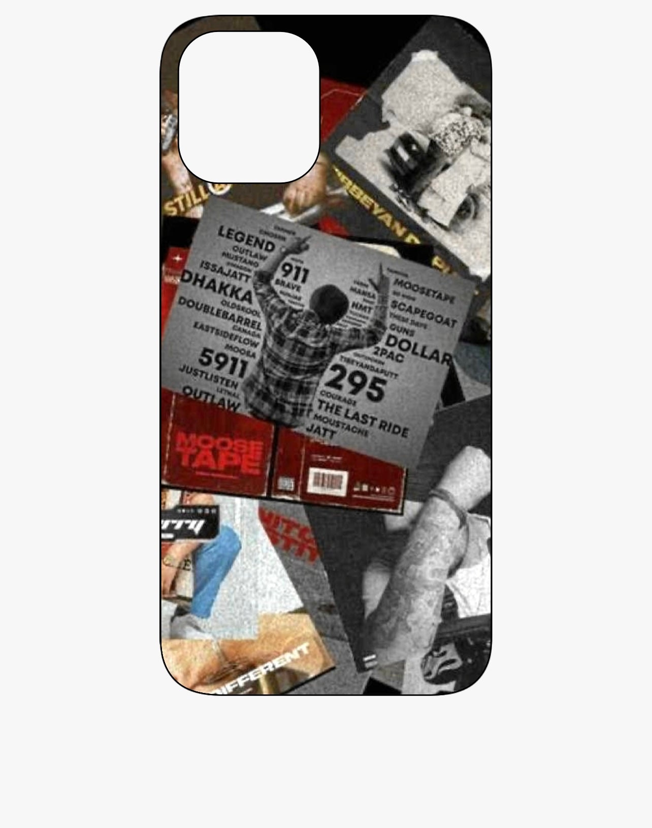 Sidhu Moose Wala ‘295’ Arts & Crafts Phone Case