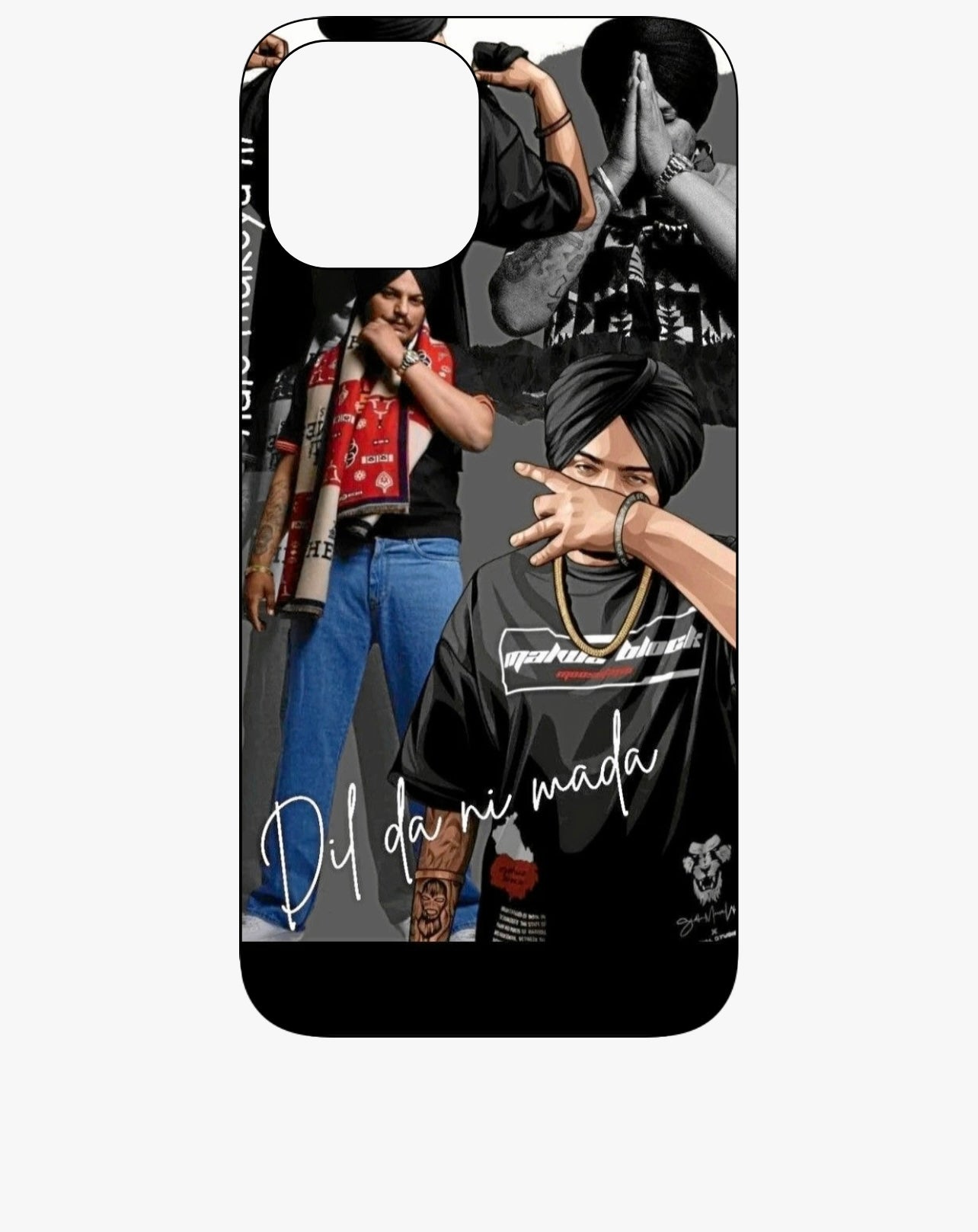 Sidhu Moose Wala ‘Dil Da Nahi Mada’ Arts & Crafts Phone Case