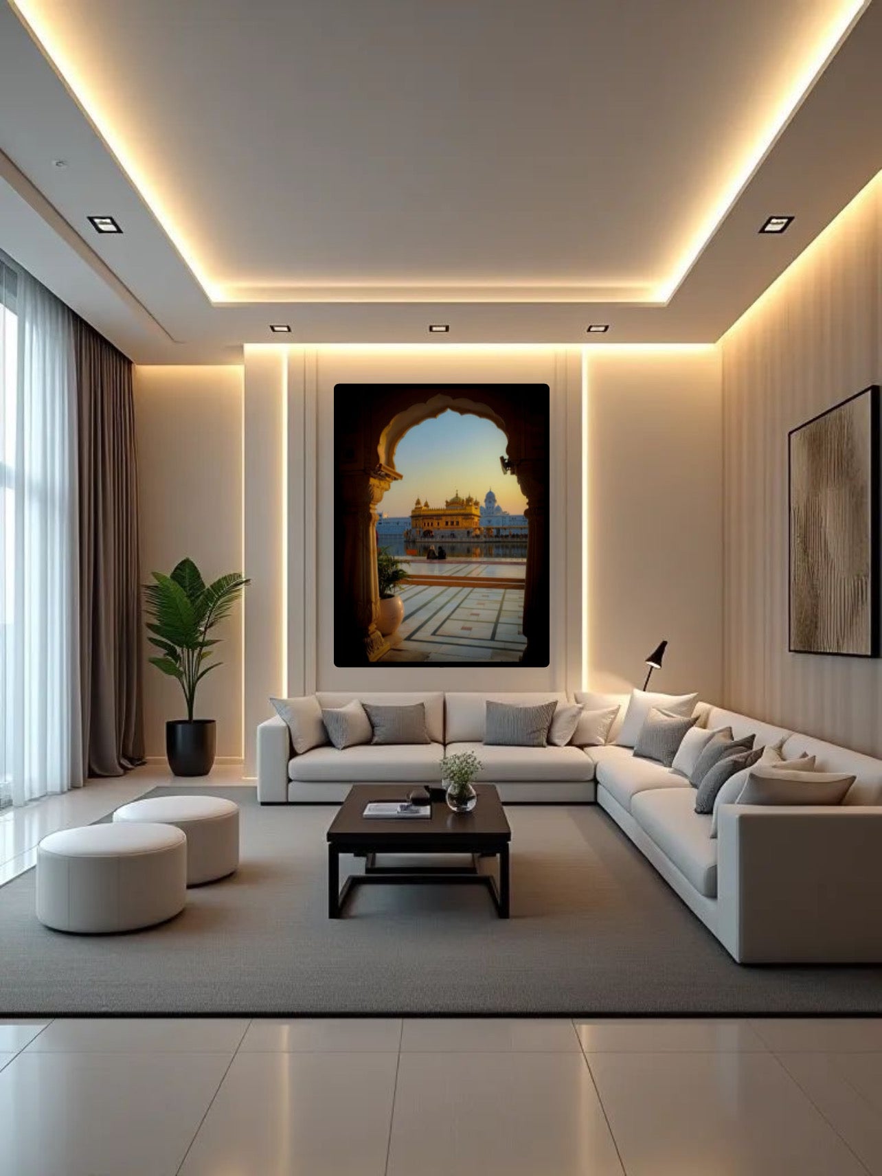 Sikhi Harmandir Sahib Amritsar Golden Temple Wall Art Poster