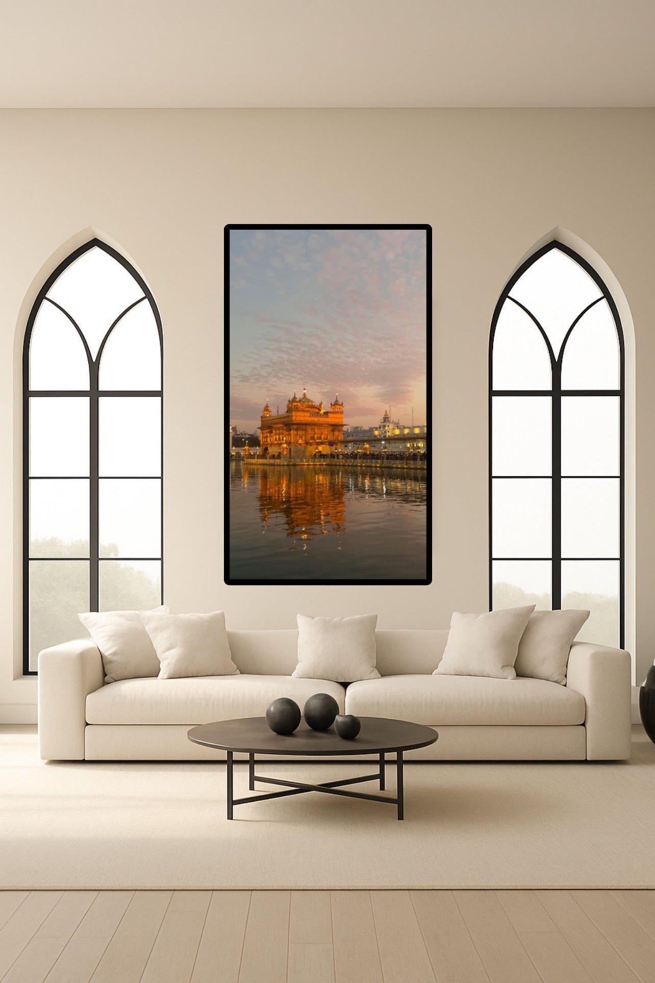 Sikhi Golden Temple Harmandir Sahib Ji Wall Art Poster