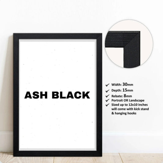 Premium Quality Wall Art Frames (Colours available)