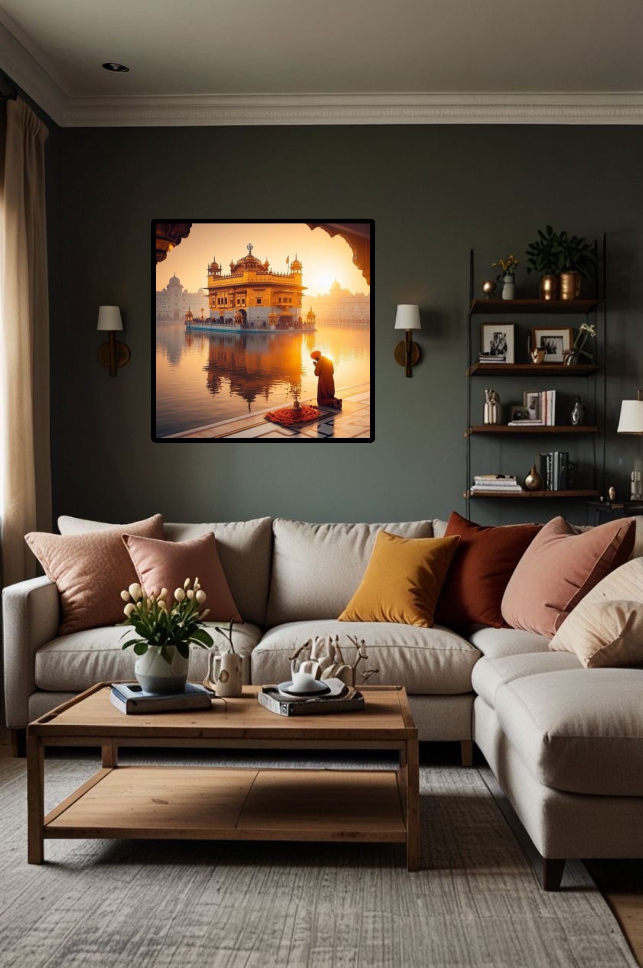 Sikh Sri Harmandir Sahib Golden Temple Peaceful Wall Art Paper