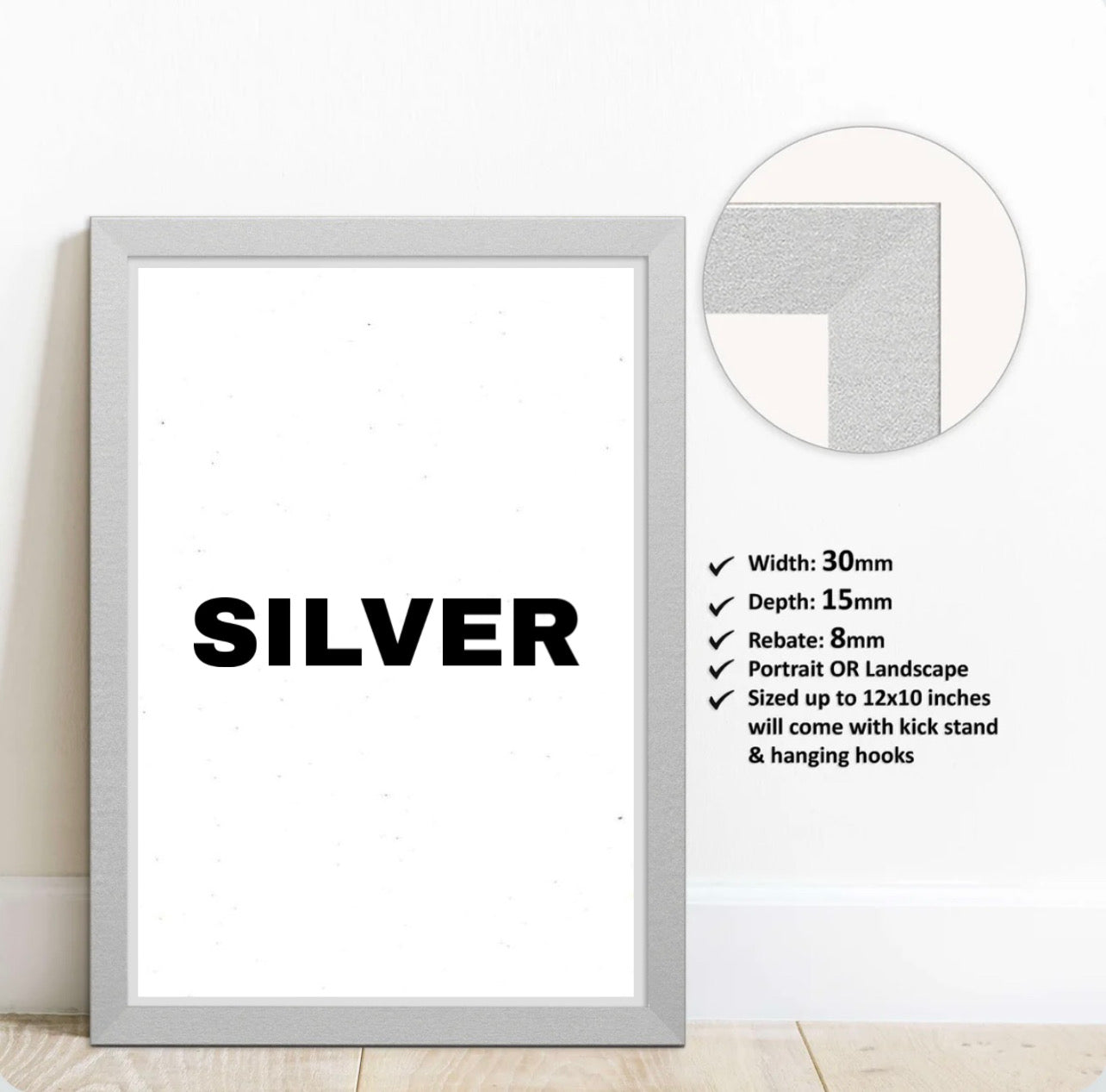 Premium Quality Wall Art Frames (Colours available)
