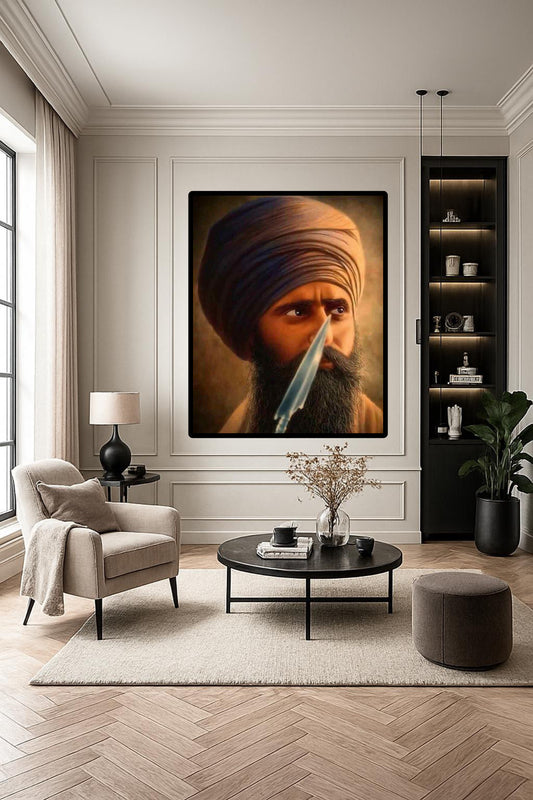 Sikhi Jarnail Singh Ji Khalsa Bhindrawale Wall Art Poster